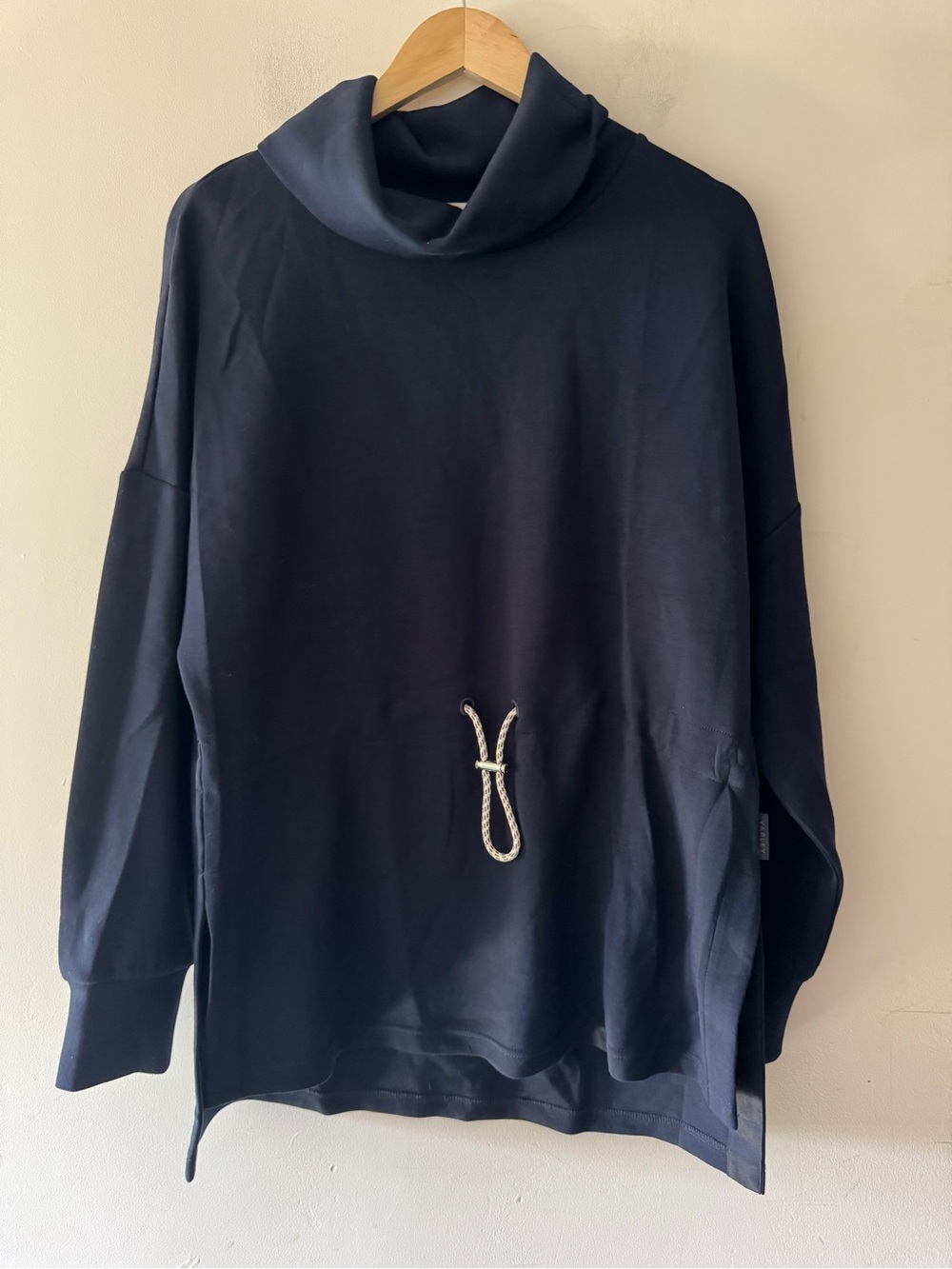 Varley Navy Blue Freya Sweat Pullover Top - Picture 2 of 13
